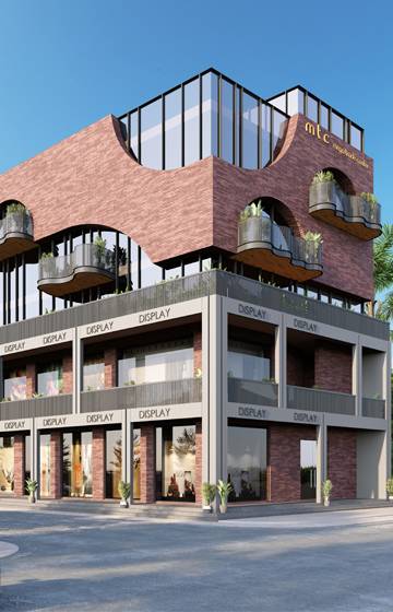 Engineering and architecture for commercial building with showrooms by North Change - 5